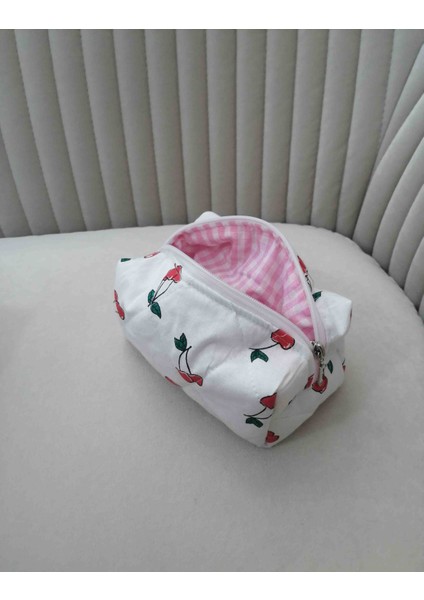 Makyaj Çantası, Seyahat Çantası, Ruj Çantası, Organizer 7X7X13 cm Küçük Boy fiyatları