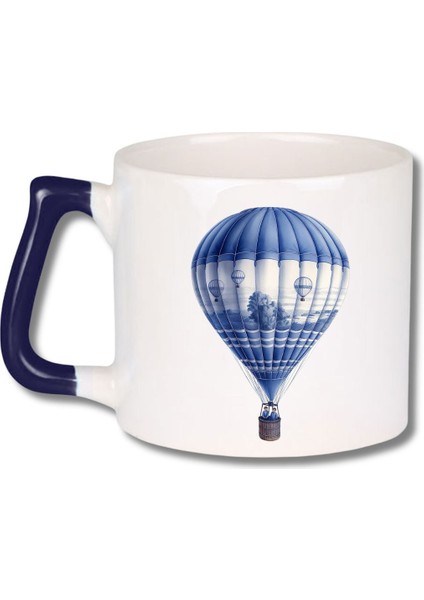 Uçan Balon Figürlü Kupa Bardak 225 ml -Koleksiyonluk Parça