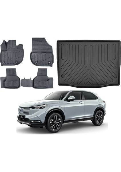 Honda Hrv 2024 Model Bagaj Havuzu Paspas Takımı Maxi Eva Serisi