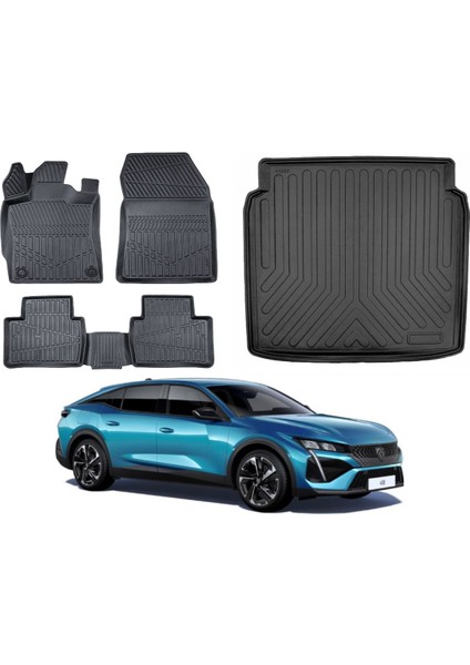 Peugeot 408 2025 Model Bagaj Havuzu Paspas Takımı Maxi Eva Serisi