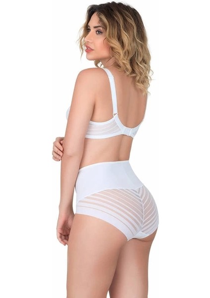 Tül Detaylı Toparlayıcı Sütyen Slip Takımı 177 indirimleri