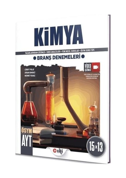 Ayt Kimya 15 x 13 Branş Denemeleri