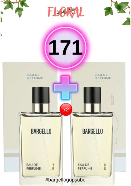171 Floral Edp 50 ml Kadın Parfüm 2 Adet