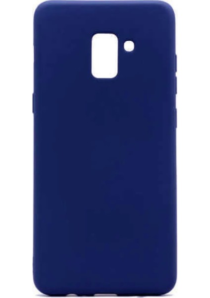 A8 Plus 2018 Telefon Kılıfı Lacivert