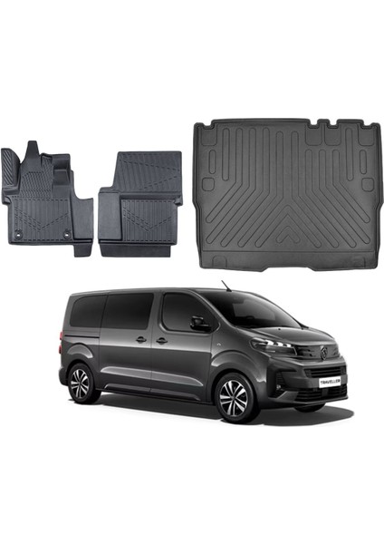 Peugeot Expert Traveller 2017 Model Bagaj Havuzu Paspas Takımı Maxi Eva Serisi