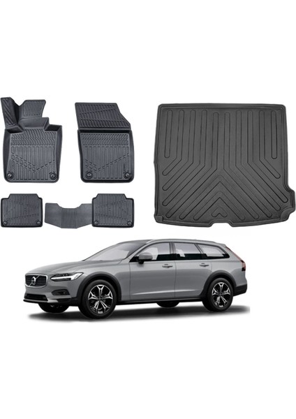 Volvo V90 2025 Model Bagaj Havuzu Paspas Takımı Maxi Eva Serisi