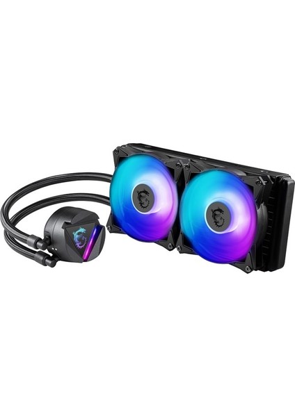 Msı 240MM Mag Corelıquıd 240R V2 Rgb Sıvı Soğutmalı AM5-1700P Işlemci Fanı