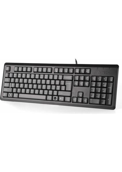 A4 Tech Kr-92 USB Q Trk Siyah Multimedya Klavye Suya Dayanıklı