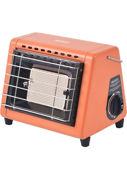 Portatif Kamp Sobası - Hota - Orcamp - Turuncu