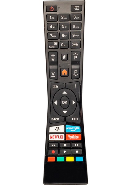 Kl Vestel Rc A2 43100P - Jvc RM-C3337 Netflıx-Youtube-Prime Video Tuşlu Yazısız LCD LED Tv Kumanda (RC0360/01)