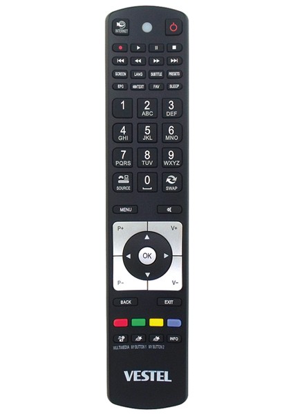 Kl Vestel Uzun Model LCD LED Tv Kumanda
