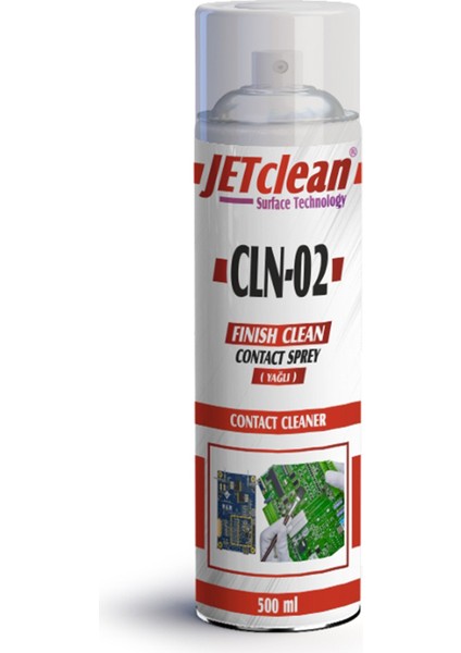 Jetclean Cln-02 500 ml Kontak Yağlı Sprey