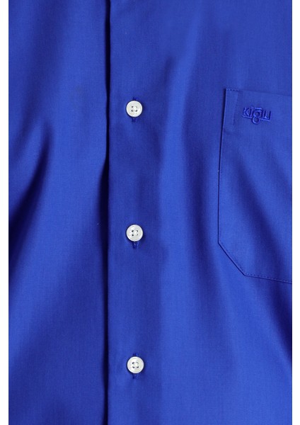 Uzun Kol Non Iron Saten Klasik Pamuklu Gömlek fırsatları