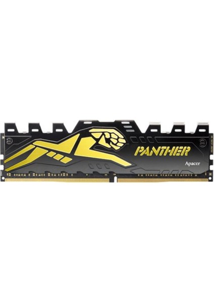 Panther AH4U08G32C28Y7GAA-1 8gb (1X8GB) Ddr4 3200MHZ CL16 Black-Gold Gaming Ram