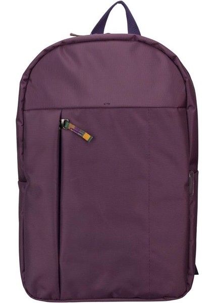 Oslo Notebook Sırt Çantası 15.6" Mürdüm Rengi