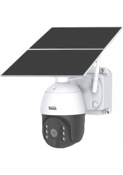 Inox 213 3 Mp 2048X1536 4g/lte IP65 Ip Solar Panel Kamera