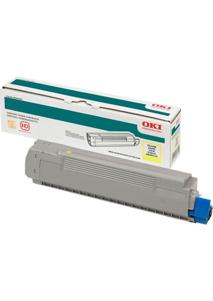Okı MC873-MC883 10.000 Sayfa Yellow Sarı Toner 45862814