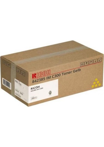 Im C300 Yellow Sarı Orjinal Fotokopi Toneri Im C300-300F 6.000 Sayfa Gr-C4