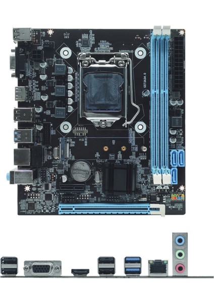 AX-MBAIH81T H81 2xddr3 Vga+Hdmı 1xm.2 1150 Pın Anakart