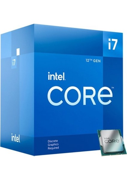 (12.nesil) Alder Lake I7-12700F 2.10GHZ ~ 4.90GHZ 25MB 1700P Işlemci Tray (Fansız)