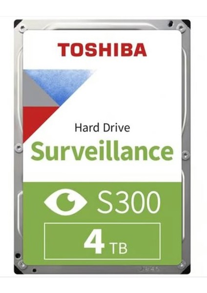Toshıba HDWT840UZSVA S300 3.5" 4tb 5400RPM 256MB Sata 7/24 Harddisk