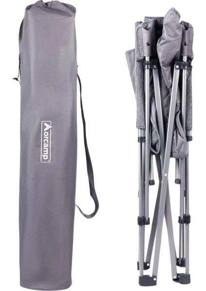 Trono Katlanabilir Kamp Sandalyesi - Orcamp - Gri fiyatları