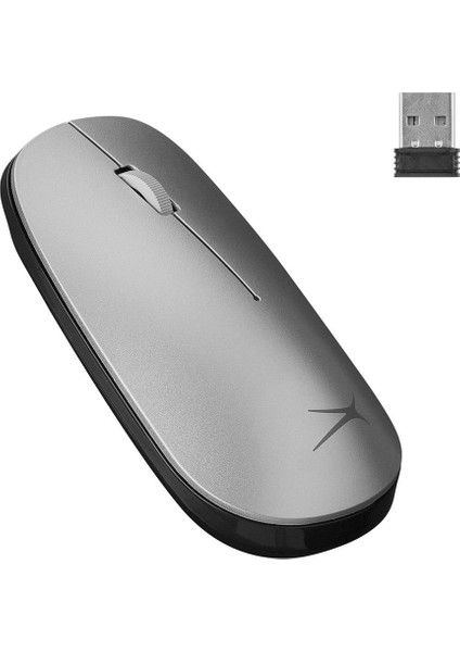 Lansing ALBM7305 Gümüş 2.4ghz USB 1600DPI Alkalin Pilli Kablosuz Mouse