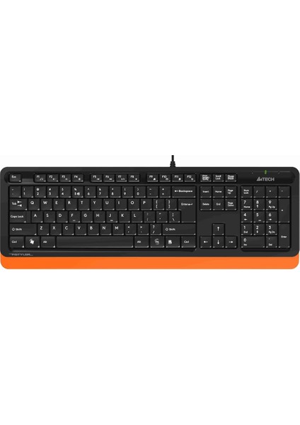 A4 Tech FK10 Tr USB Multimedya Turuncu Q Klavye