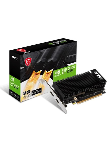 Geforce GT1030 4ghd4 Lp Oc 4gb Ddr4 64BIT 1xhdmı 1xdp Ekran Kartı