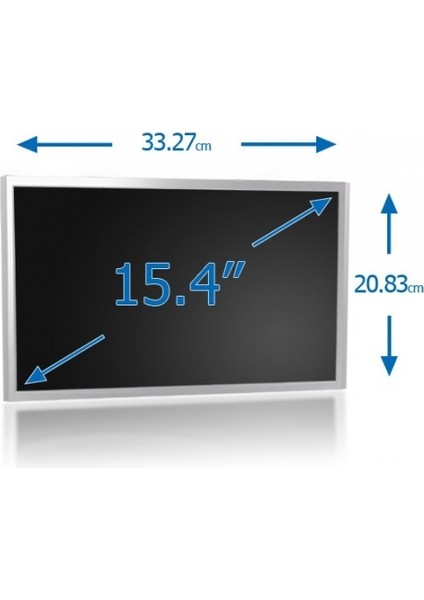 15,4" LP154WX5 30 Pin Notebook LCD Panel (154B8NB500SB5)