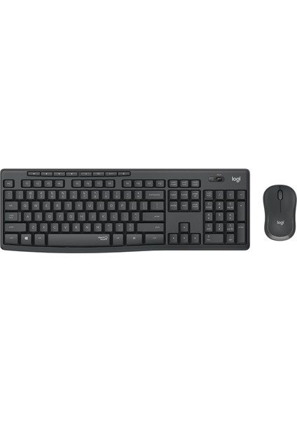 MK295 Sessiz Kablosuz Klavye Mouse Seti [920-009804]
