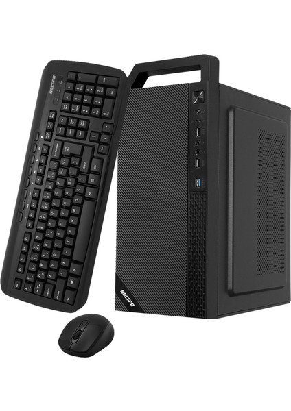 SC-1017 I3-10100F 8gb 500GB 2gbvga 300W Dos Masaüstü Pc