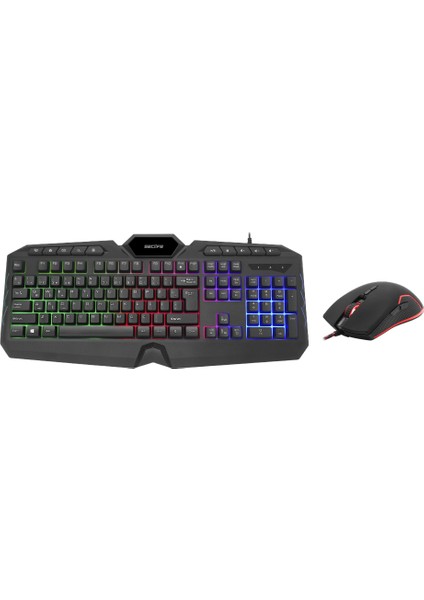 SLK-4844B Multimedya Gaming Klavye Mouse Set