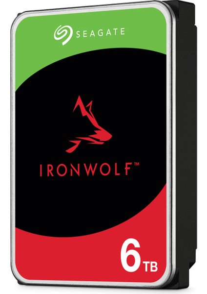 Ironwolf 6 Tb 5400RPM 256MB 7/24 1-8 Yuvalı Nas Için