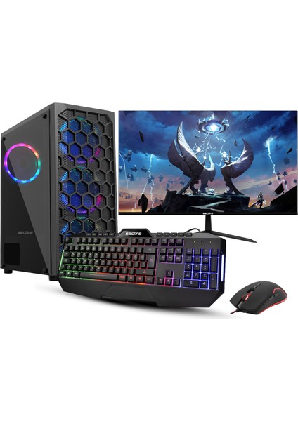 Phantom GM-709 İ5-4570 16GB 500GB SSD 4gb X550 Dos+24" Oyuncu P