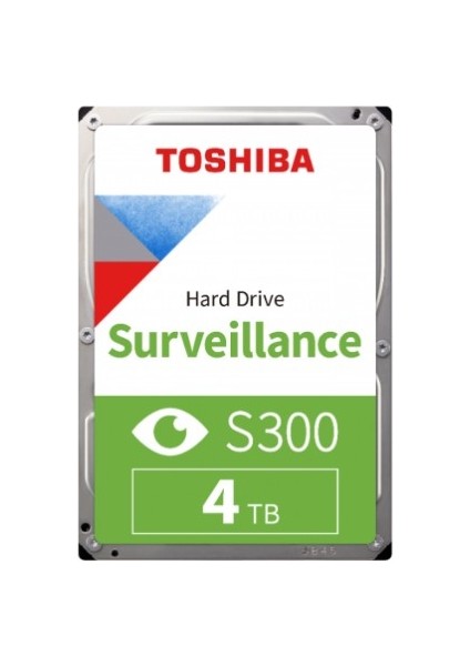 4 Tb Toshiba S300 5400RPM 256MB Sata (HDWT840UZSVA) 7/24 Güvenlik Diski