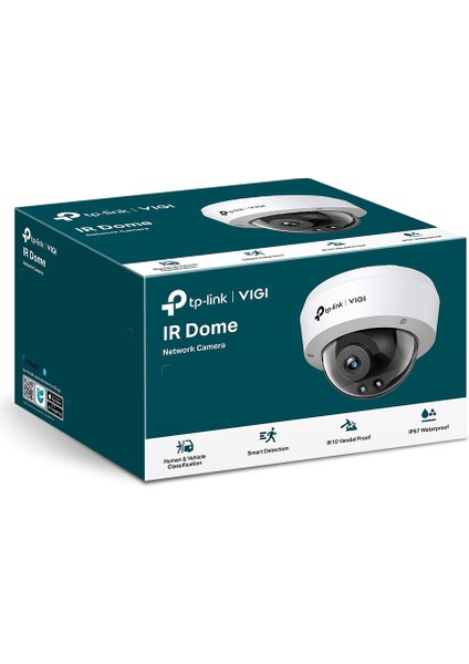 Tp-Link Vıgı C220I(2.8MM) 2mp 2.8mm Ir Ip Dome Kamera