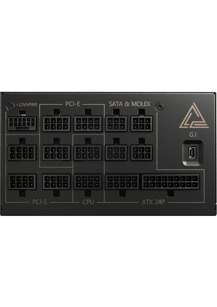 Msı Psu Meg AI1300P Pcıe5 1300W 80+ Platınum Power Supply