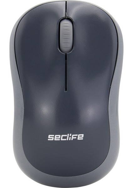 SLM-2035 USB Silver Grey 2.4ghz Optik Kablosuz Mouse
