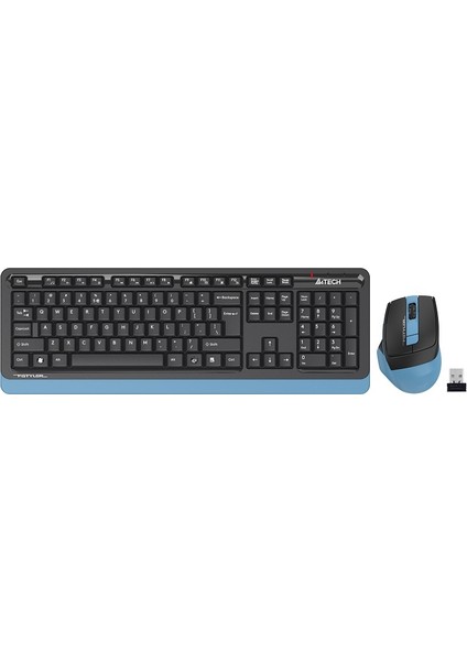 A4 Tech FG1035 Kablosuz Gri Klavye Mouse Set