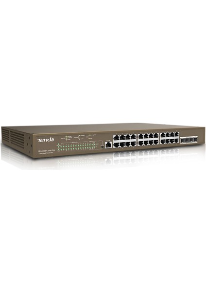 TEG5328P-24-410W 24GE Poe Port (370W), 4xsfp L3 Yönetilebilir Switch