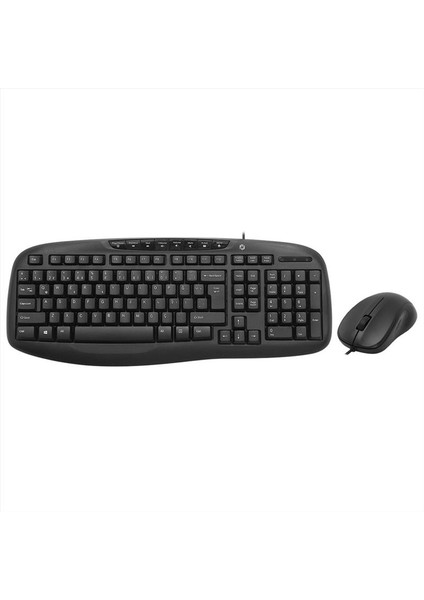Frısby FK-4825QU Q Türkçe USB Multimedya Siyah Klavye+ Mouse