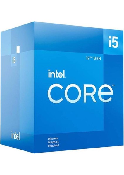 Core Cı5 12400F 2.5ghz 18MB 1700P Fanlı (Box)