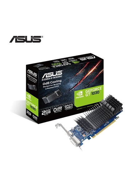 -GT1030-SL-2G-BRK-NVIDIA-GEFORCE-GT 1030-2GB GDDR5-64BIT-1506MHZ-OC-DVI-HDMI-LOW Profile-Ekran Kartı