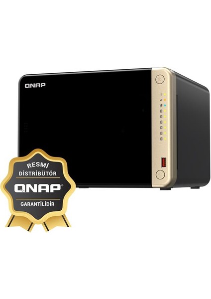 TS-664-8GB Ram 6 HDD Yuvalı Tower Nas (Resmi Distribütör Garantili)