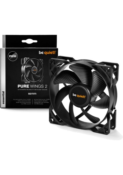 Pure Wings 2 92MM Kasa Fanı BL038 Pwm 4 Pin