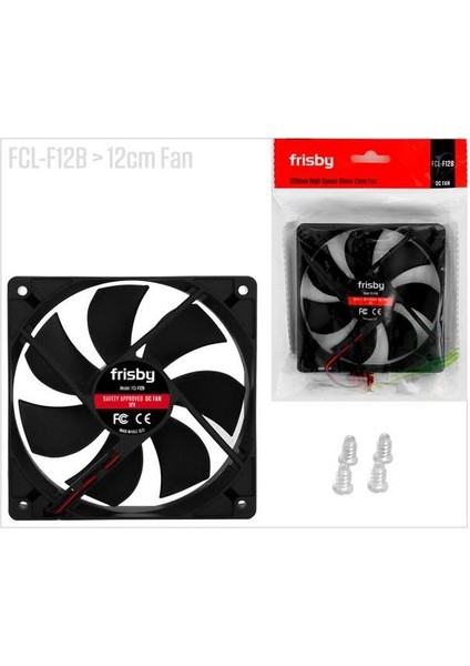 Frısby FCL-F12B 120MM Kasa Fanı