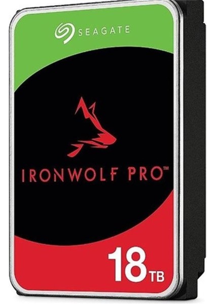 18 Tb Seagate 3.5 Ironwolf Pro Sata3 7200RPM 256MB ST18000NT001 (5 Yıl Resmı Dıst Garantılı)