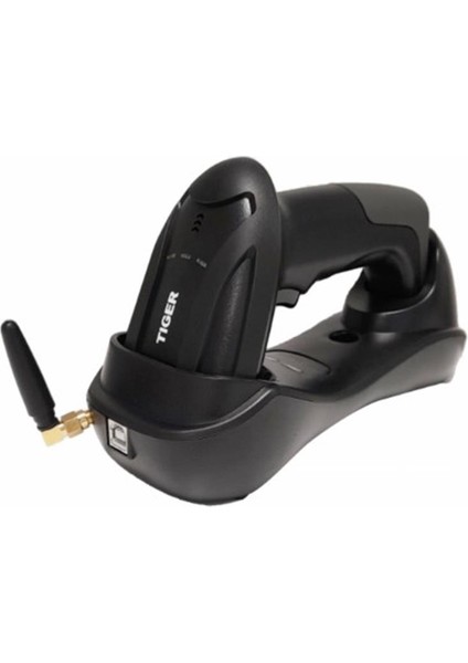 Tıger LS41 1d Lazer Kablosuz USB Barkod Okuyucu + Cradle