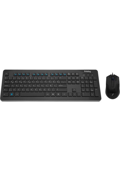 FK-158QU Kablolu USB Ofis Klavye &amp; Mouse Set